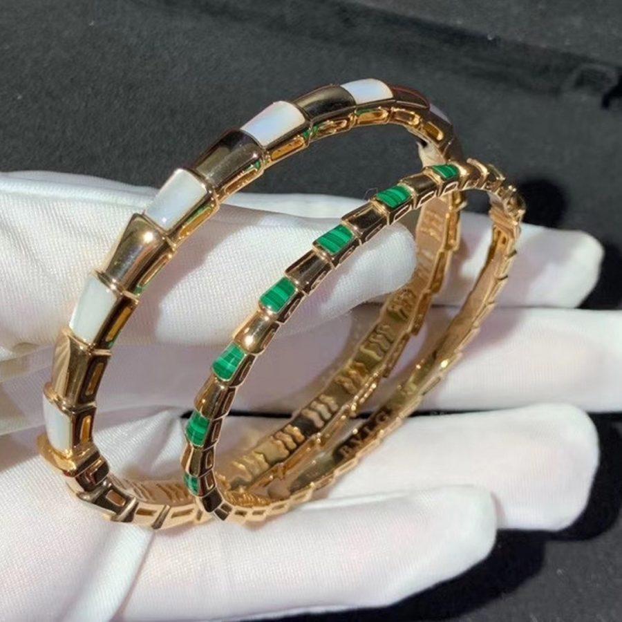 [Royal Top]SERPENTI BRACELET PINK GOLD MOP