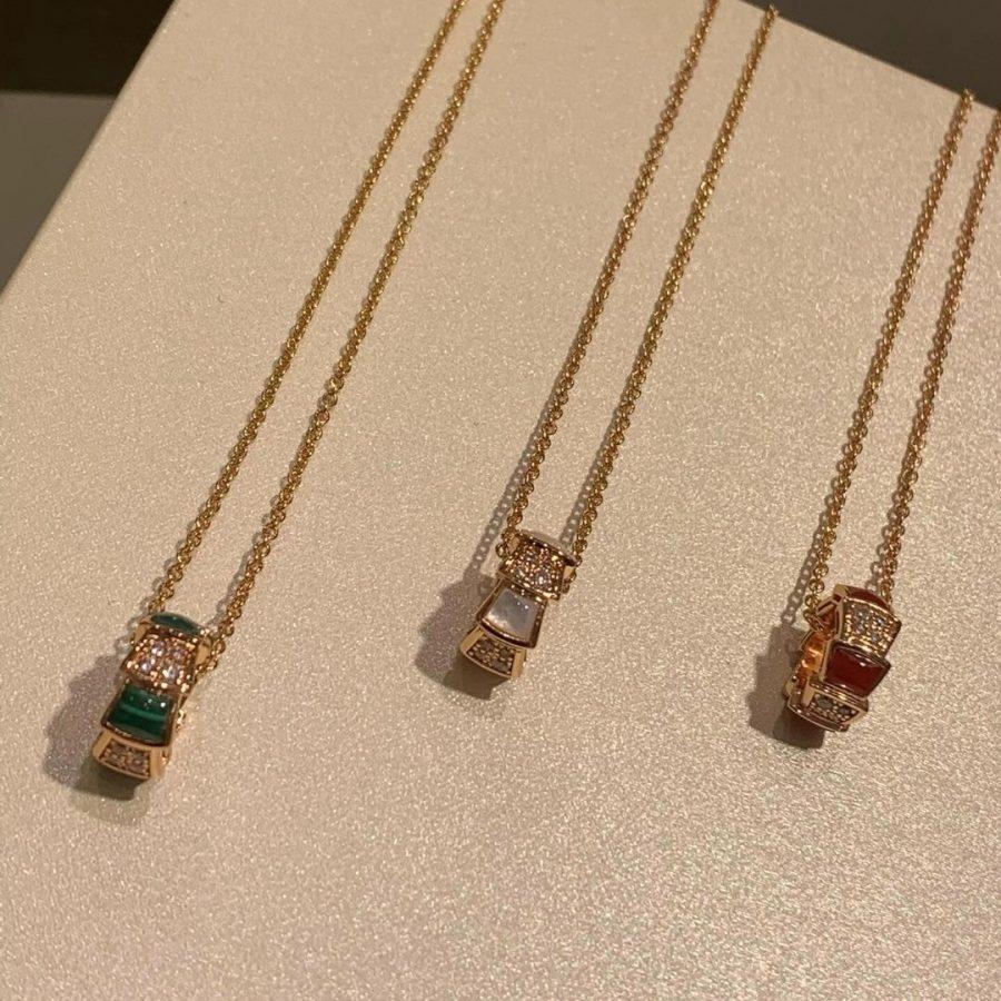 [Royal Top]SERPENTI PEDANT DIAMOND NECKLACE