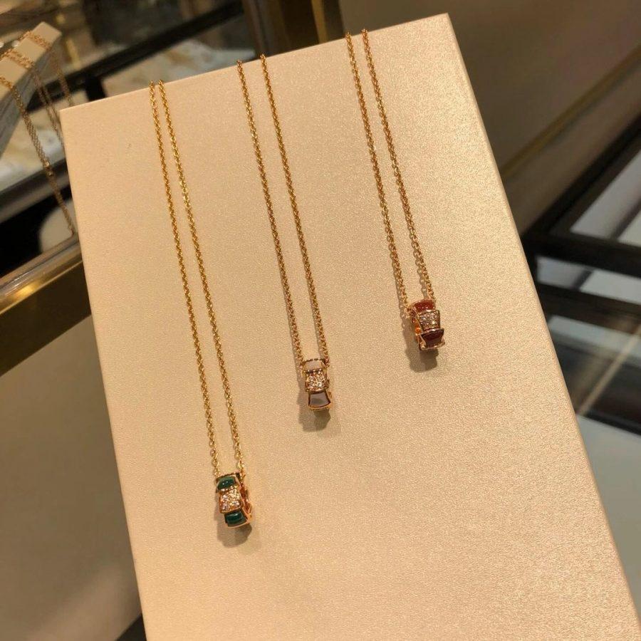 [Royal Top]SERPENTI PEDANT DIAMOND NECKLACE