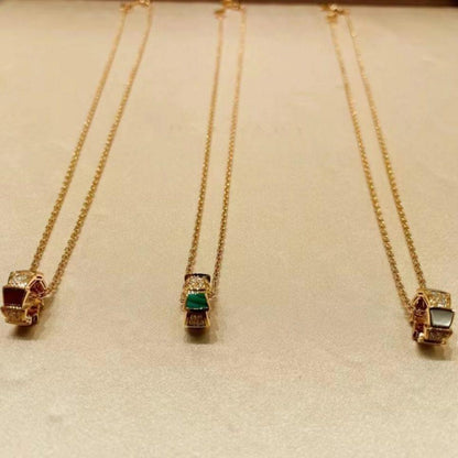[Royal Top]SERPENTI PEDANT DIAMOND NECKLACE