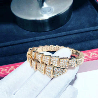 [Royal Top]SERPENTI BRACELET 8MM PINK GOLD DIAMOND