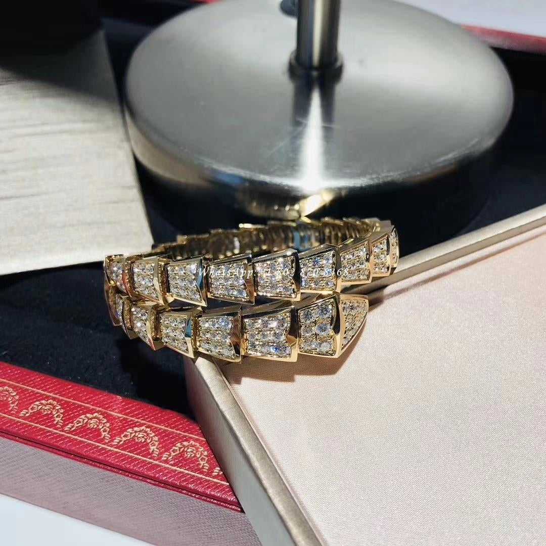 [Royal Top]SERPENTI BRACELET 8MM GOLD DIAMOND