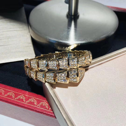 [Royal Top]SERPENTI BRACELET 8MM GOLD DIAMOND