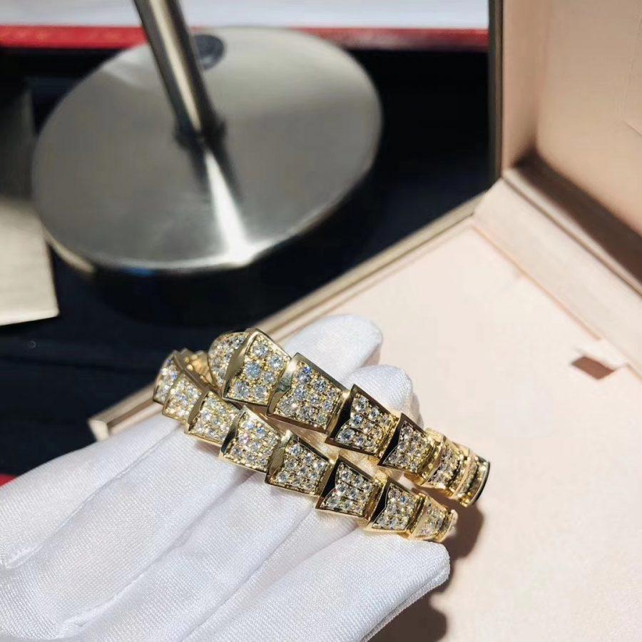 [Royal Top]SERPENTI BRACELET 8MM GOLD DIAMOND