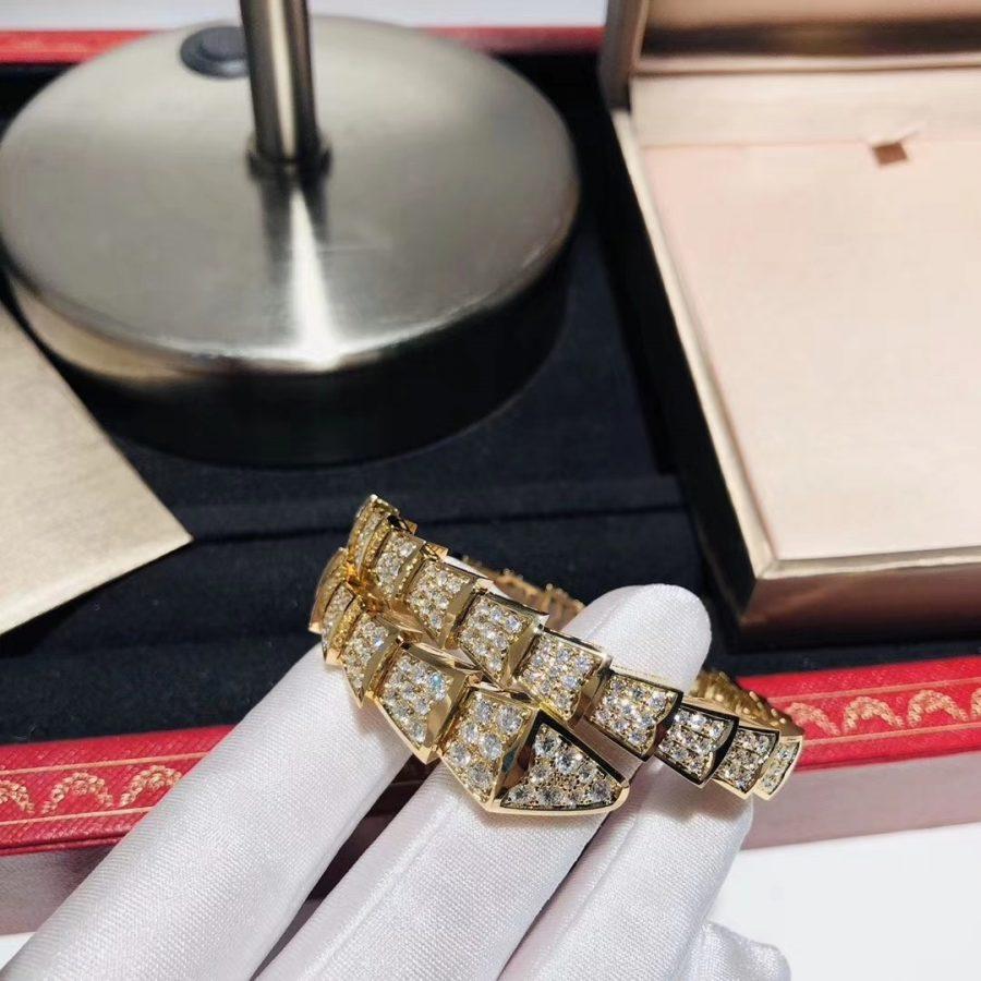 [Royal Top]SERPENTI BRACELET 8MM GOLD DIAMOND