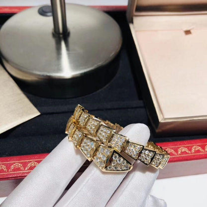 [Royal Top]SERPENTI BRACELET 8MM GOLD DIAMOND