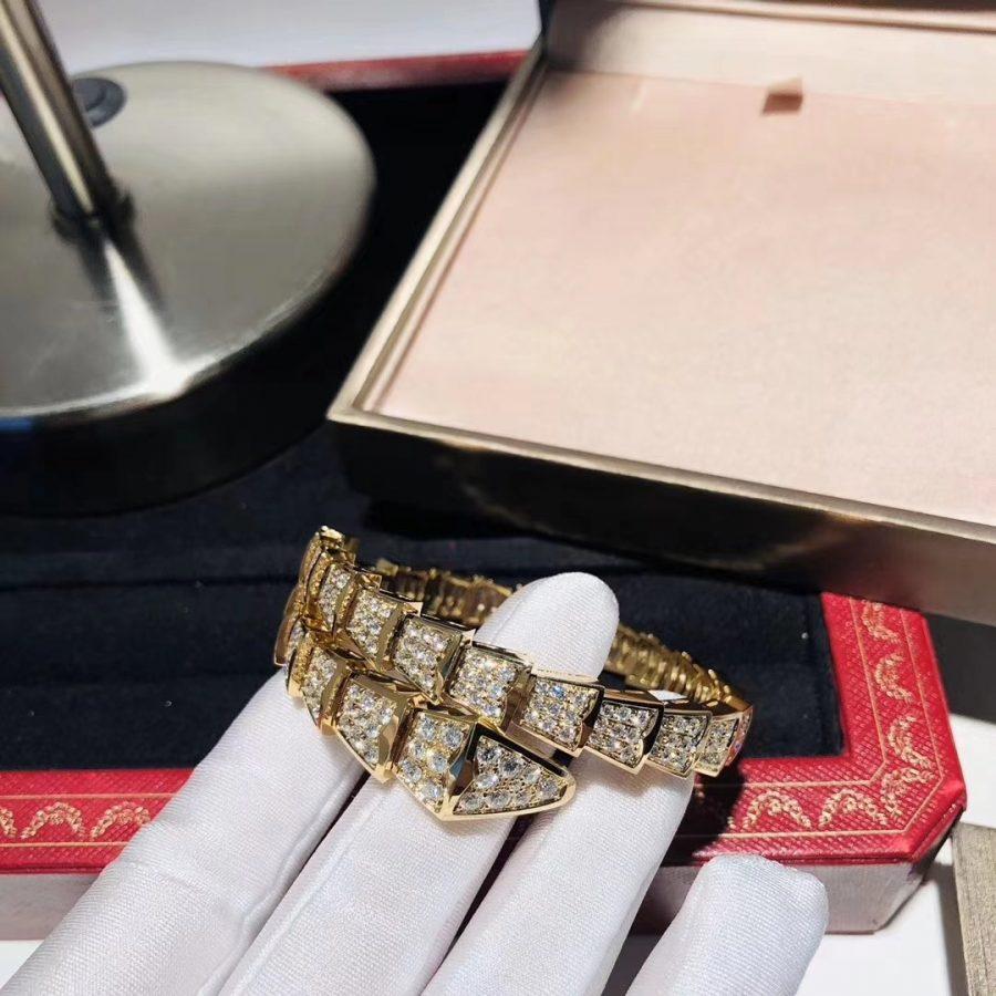 [Royal Top]SERPENTI BRACELET 8MM GOLD DIAMOND