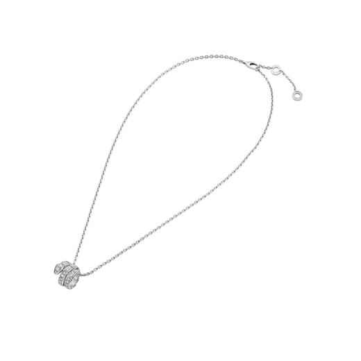 [Royal Top]SERPENTI  NECKLACE DOUBLE RING DIAMOND