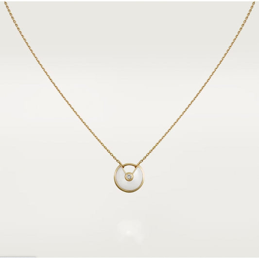 [Royal Top]AMULETTE ROSE GOLD MOP NECKLACE