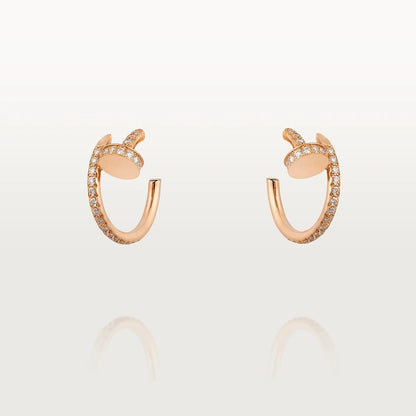 [Royal Top]JUSTE EARRINGS 12.75MM PINK GOLD DIAMOND