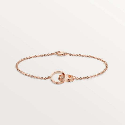 [Royal Top]LOVE BRACELET DOUBLE RING