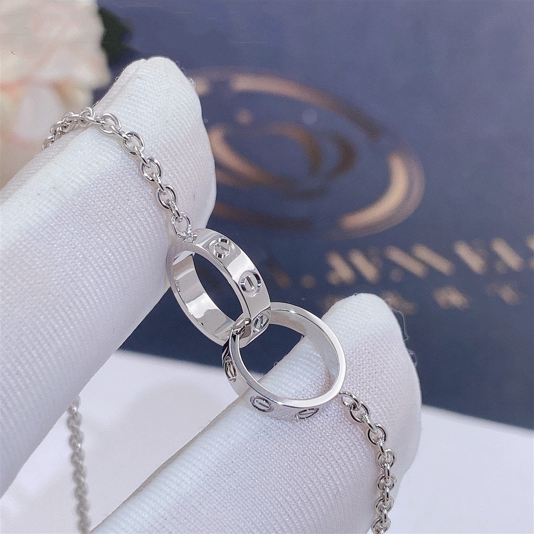 [Royal Top]LOVE BRACELET DOUBLE RING