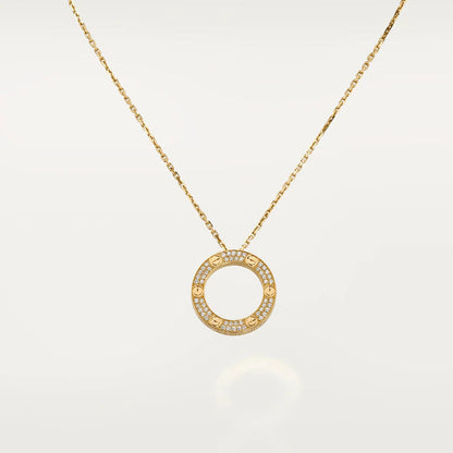 [Royal Top]LOVE NECKLACE ADJUSTABLE ROSE GOLD
