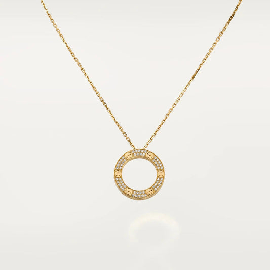 [Royal Top]LOVE NECKLACE ADJUSTABLE ROSE GOLD