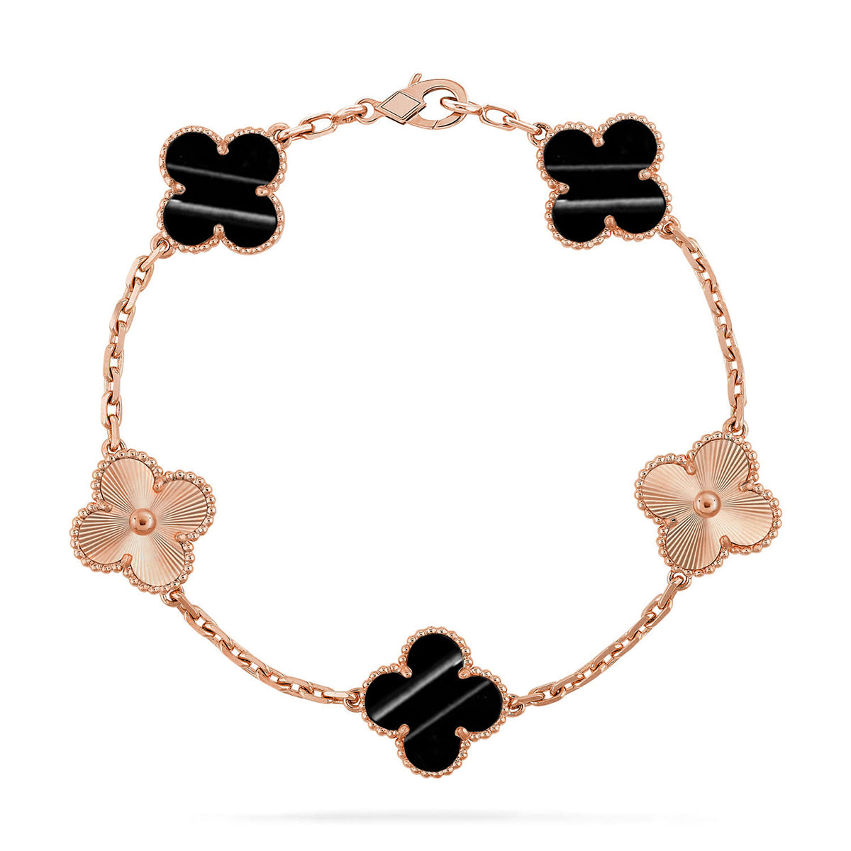 [Royal Top] CLOVER 5 MOTIF PULSAR STONE BRACELET COLLECTION