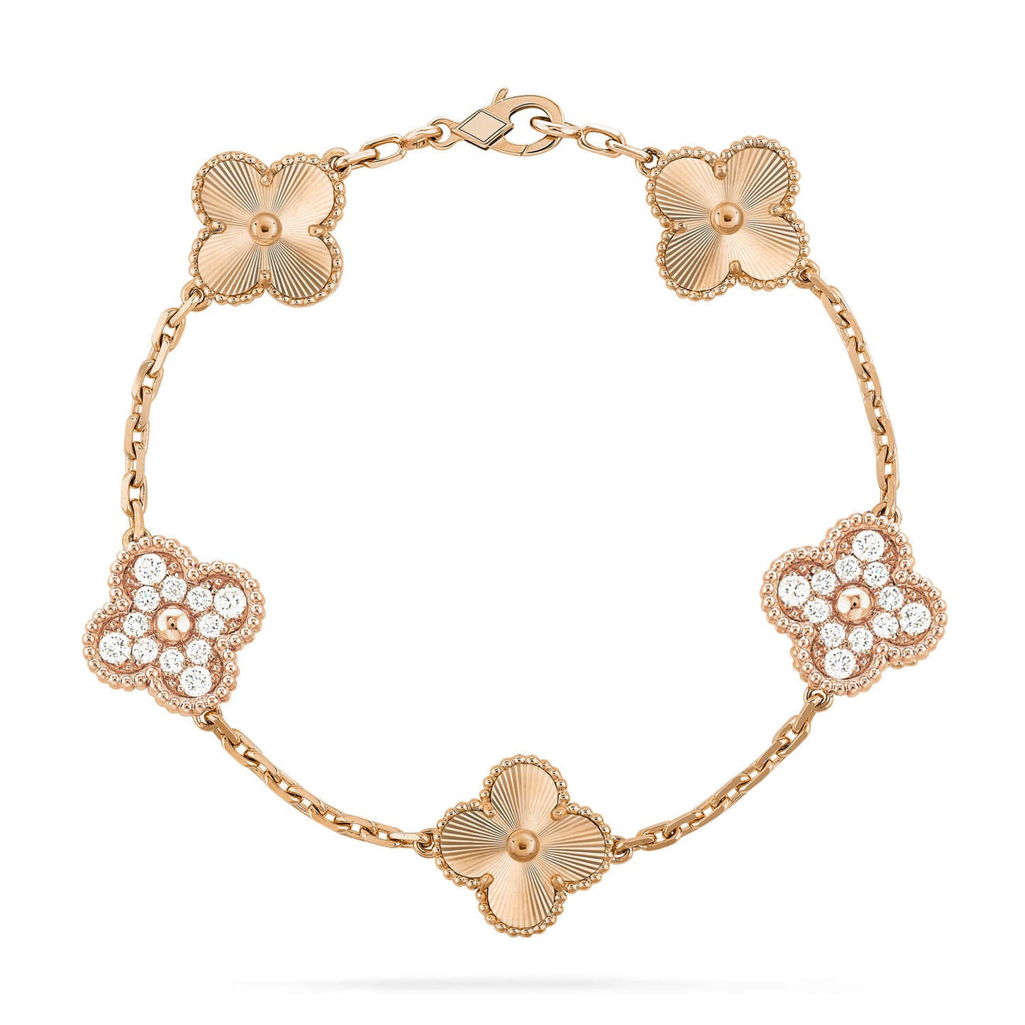 [Royal Top] CLOVER 5 MOTIF LASER BRACELET COLLECTION