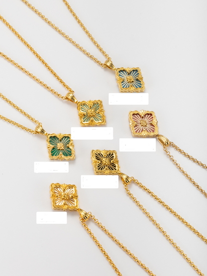 [Royal Top] B.C.L SMALL SIZE  ENAMEL NECKLACE（Various colors)