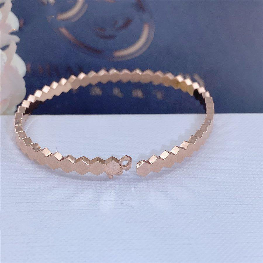 [Royal Top]BEE LOVE PINK GOLD BRACELET
