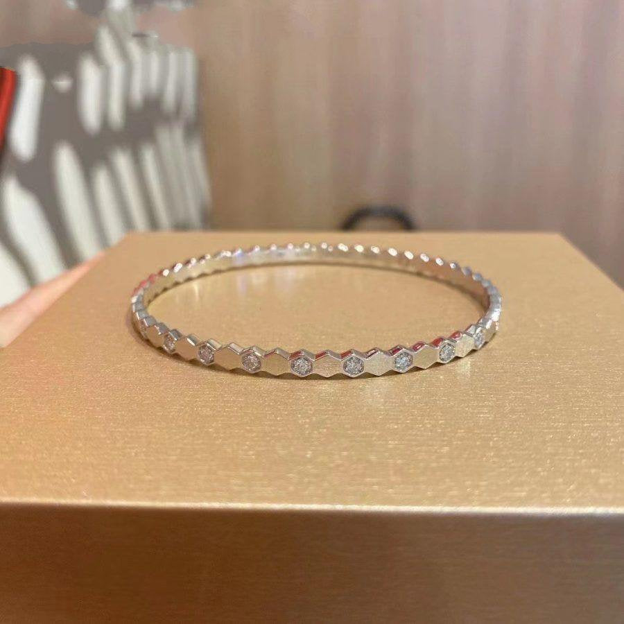 [Royal Top]BEE LOVE SILVER DIAMOND BRACELET