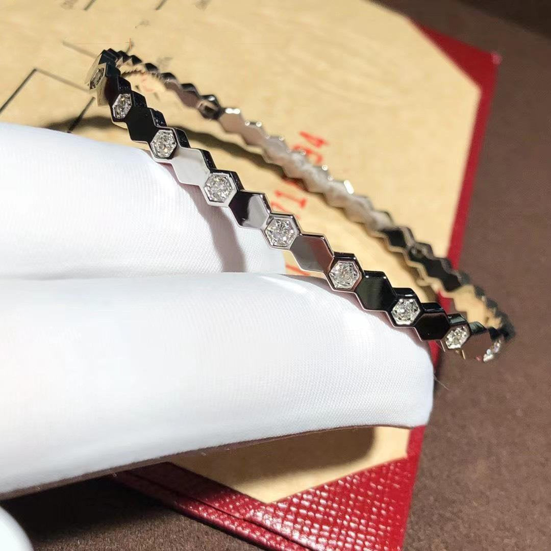 [Royal Top]BEE LOVE SILVER DIAMOND BRACELET