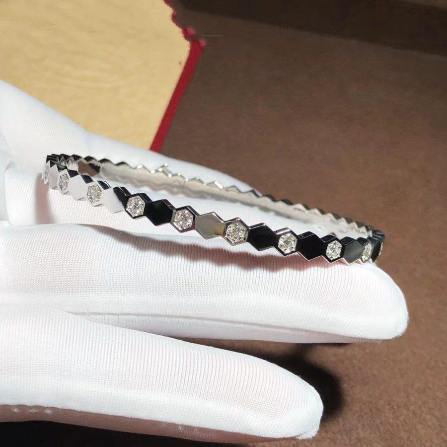 [Royal Top]BEE LOVE SILVER DIAMOND BRACELET