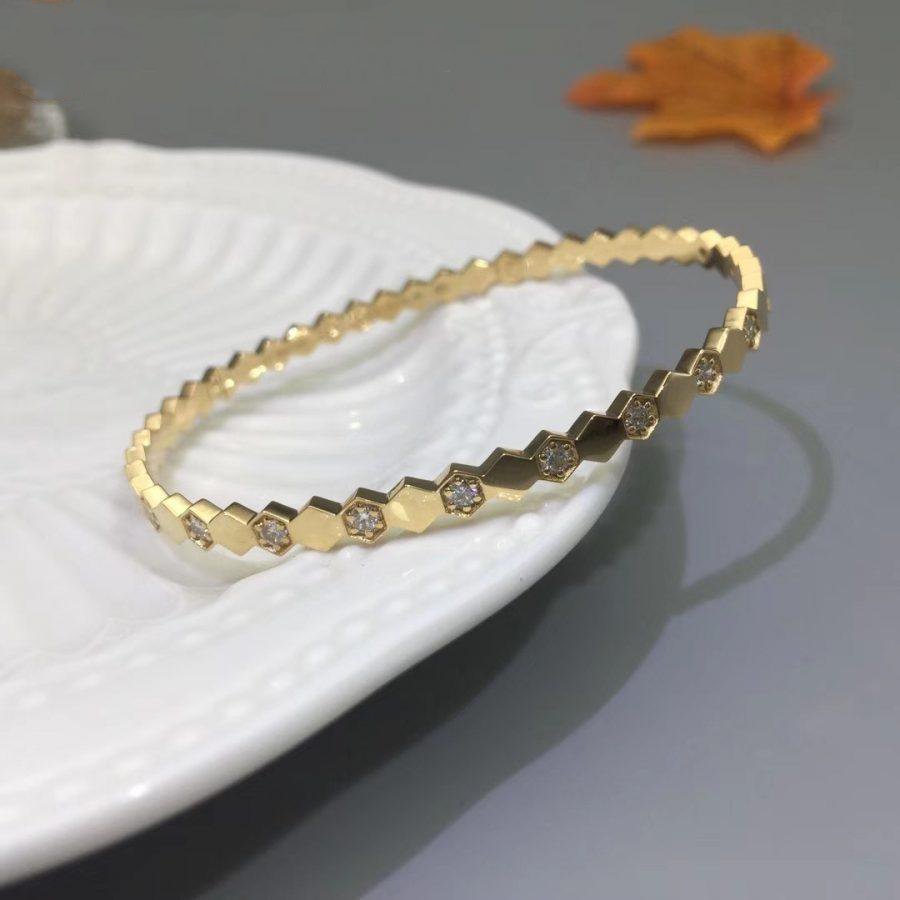 [Royal Top]BEE LOVE GOLD DIAMOND BRACELET