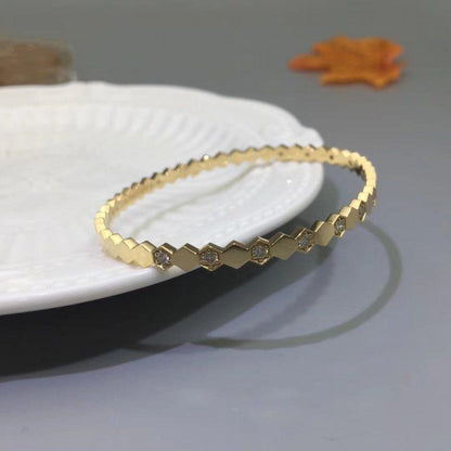[Royal Top]BEE LOVE GOLD DIAMOND BRACELET