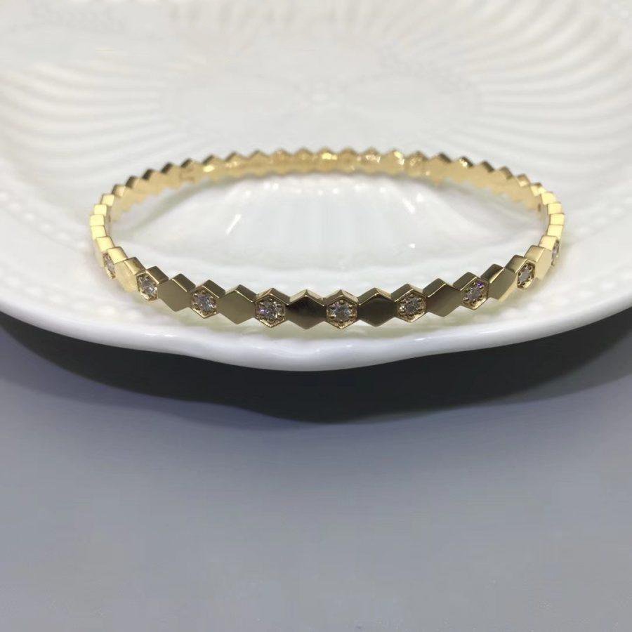 [Royal Top]BEE LOVE GOLD DIAMOND BRACELET