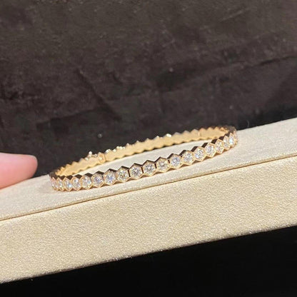 [Royal Top]BEE LOVE GOLD BRACELET FULL DIAMOND