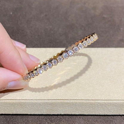 [Royal Top]BEE LOVE GOLD BRACELET FULL DIAMOND