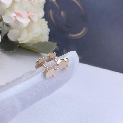 [Royal Top]BEE LOVE PINK GOLD DIAMOND EARRINGS