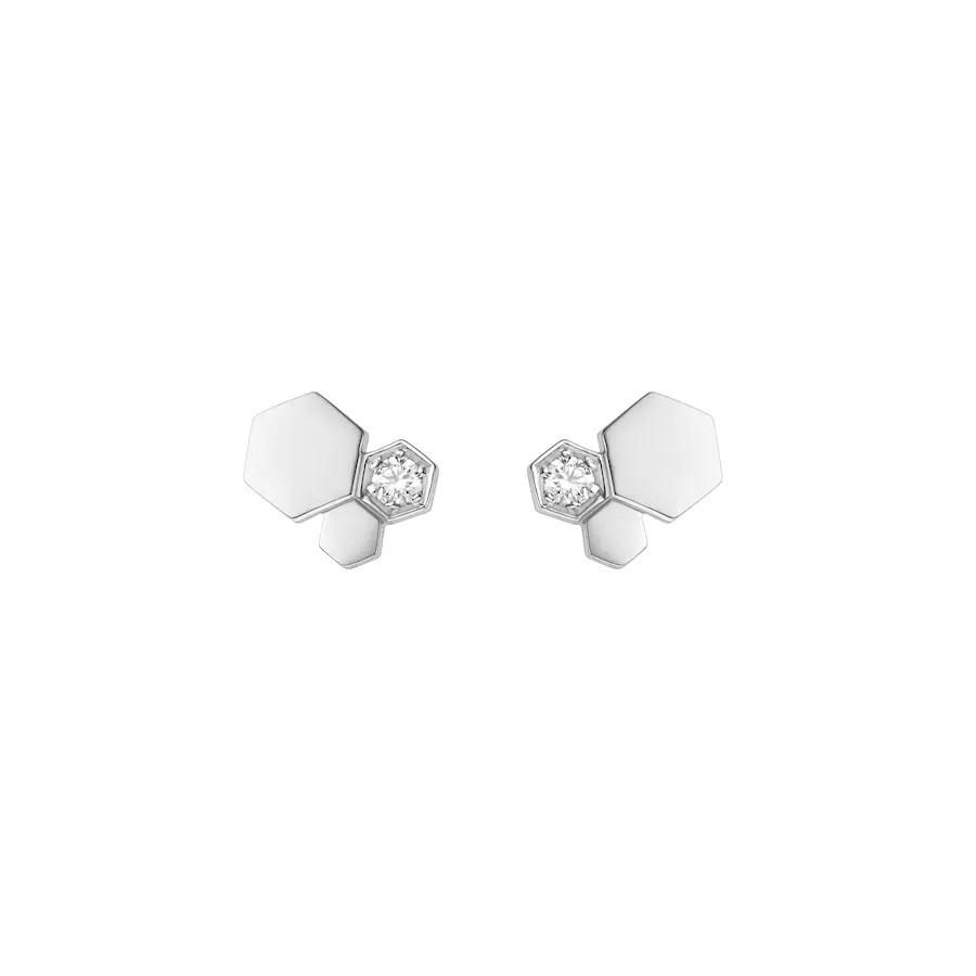 [Royal Top]BEE LOVE SILVER DIAMOND EARRINGS