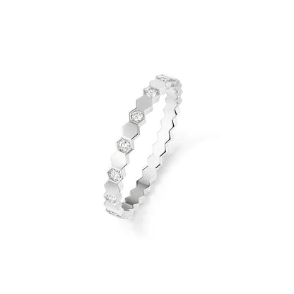 [Royal Top]BEE LOVE RING SILVER DIAMOND
