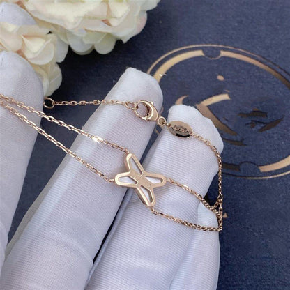 [Royal Top]JEUX BRACELET WHITE MOP PINK GOLD 1 DIAMOND
