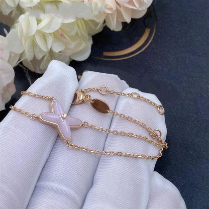 [Royal Top]JEUX BRACELET PINK MOP PINK GOLD 1 DIAMOND