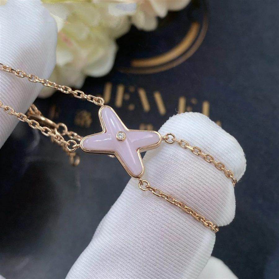 [Royal Top]JEUX BRACELET PINK MOP PINK GOLD 1 DIAMOND