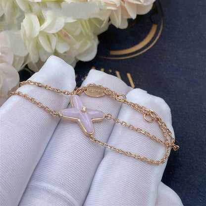 [Royal Top]JEUX BRACELET PINK MOP PINK GOLD 1 DIAMOND