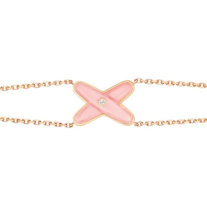 [Royal Top]JEUX BRACELET PINK MOP PINK GOLD 1 DIAMOND