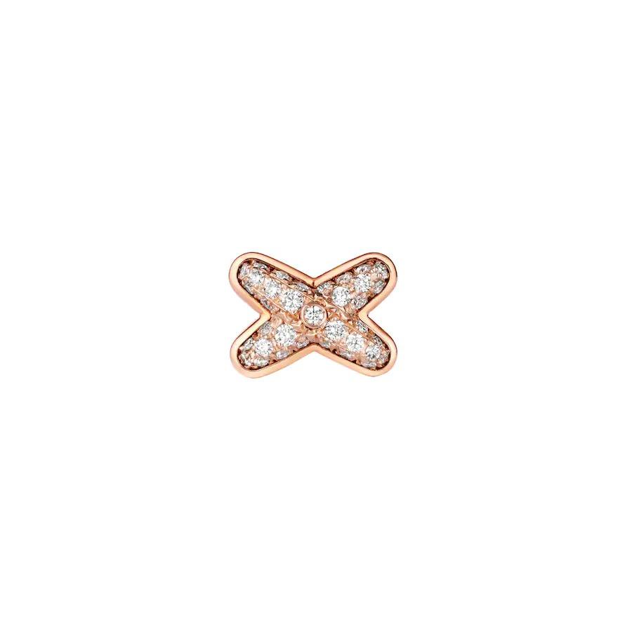 [Royal Top]JEUX DE PINK GOLD DIAMOND EARRINGS