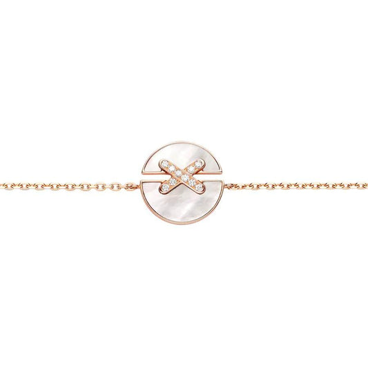 [Royal Top]JEUX DE BRACELET MOP PINK GOLD DIAMONDS