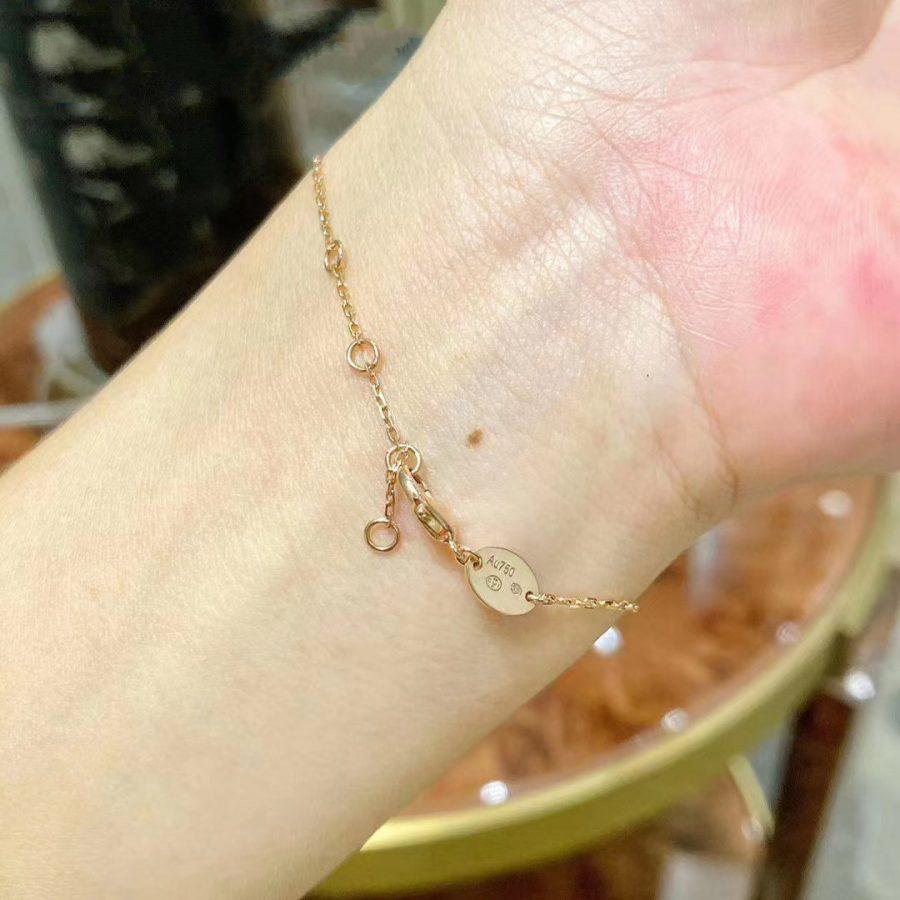 [Royal Top]JEUX DE BRACELET MOP PINK GOLD DIAMONDS