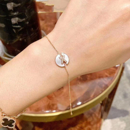 [Royal Top]JEUX DE BRACELET MOP PINK GOLD DIAMONDS