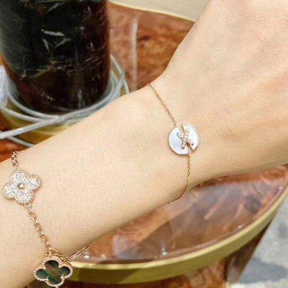 [Royal Top]JEUX DE BRACELET MOP PINK GOLD DIAMONDS