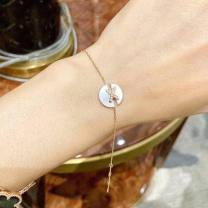 [Royal Top]JEUX DE BRACELET MOP PINK GOLD DIAMONDS