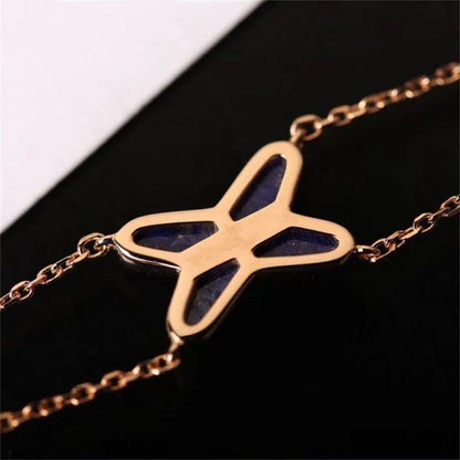 [Royal Top]Hollow Design Four-Leaf Clover Flower Shape Ring
