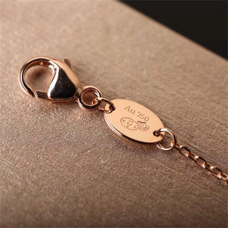 [Royal Top]Hollow Design Four-Leaf Clover Flower Shape Ring