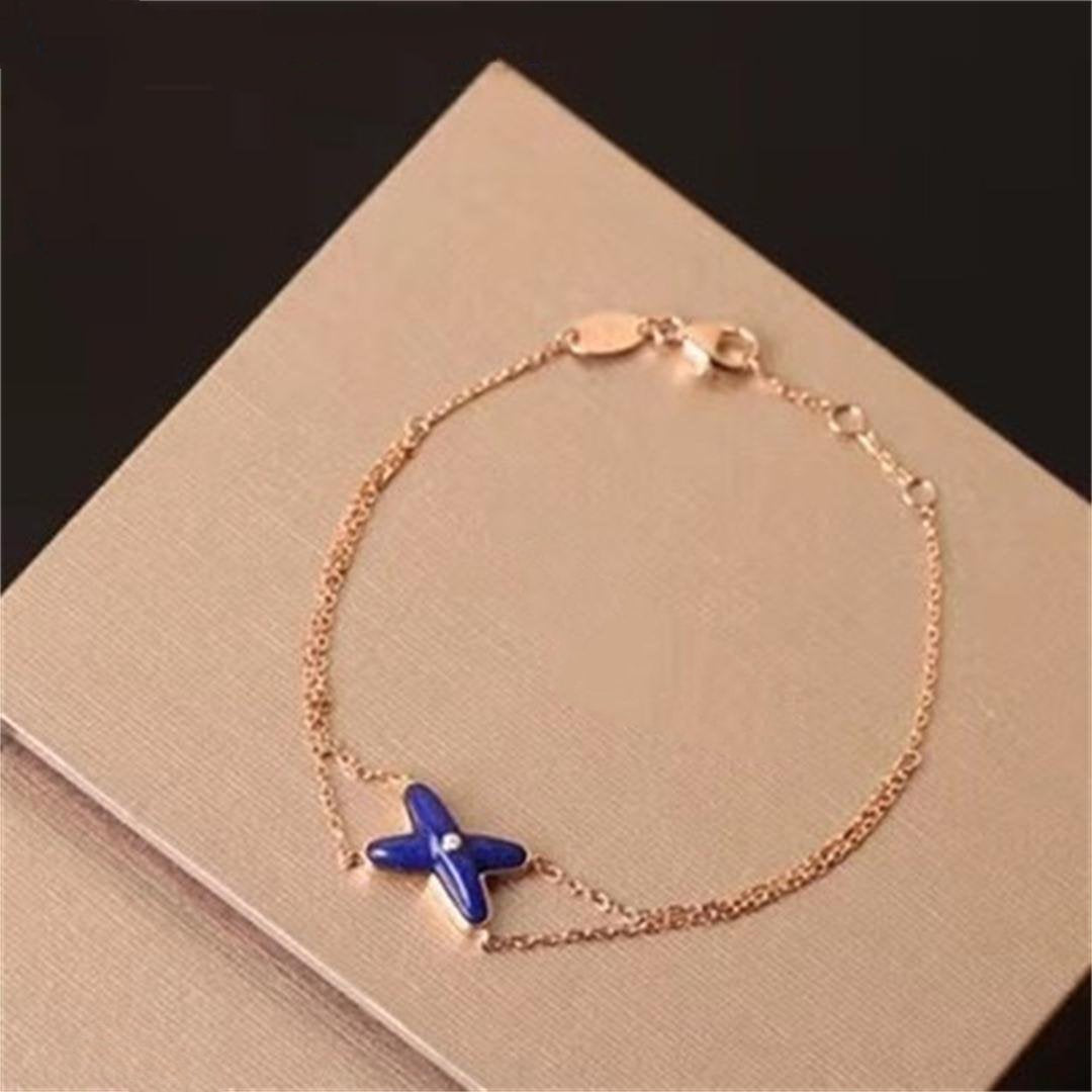 [Royal Top]Hollow Design Four-Leaf Clover Flower Shape Ring