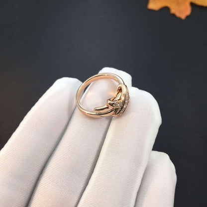 [Royal Top]JEUX DE PINK GOLD DIAMOND RING