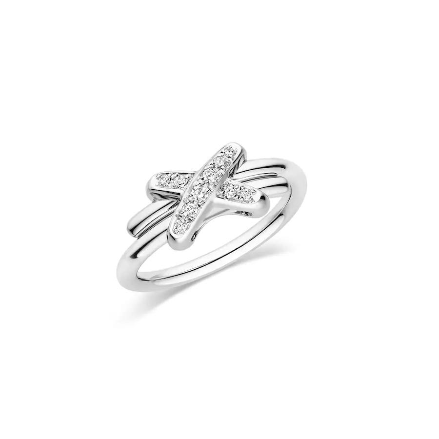 [Royal Top]JEUX DE SILVER DIAMOND RING