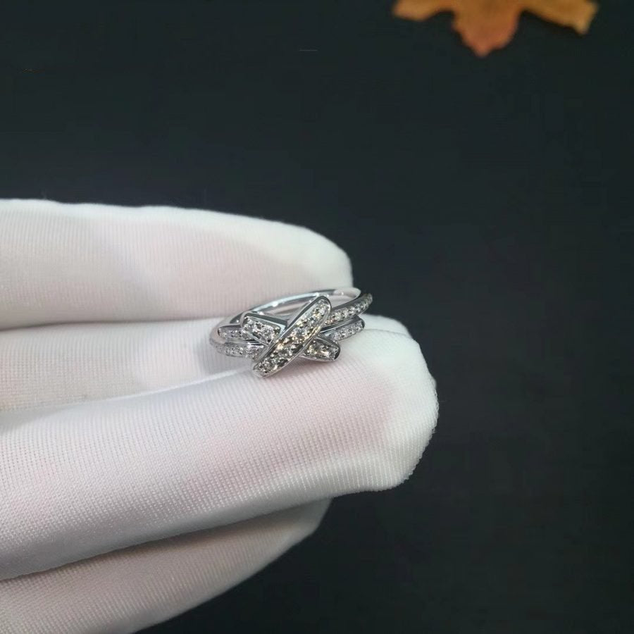 [Royal Top]JEUX DE SILVER DIAMOND RING